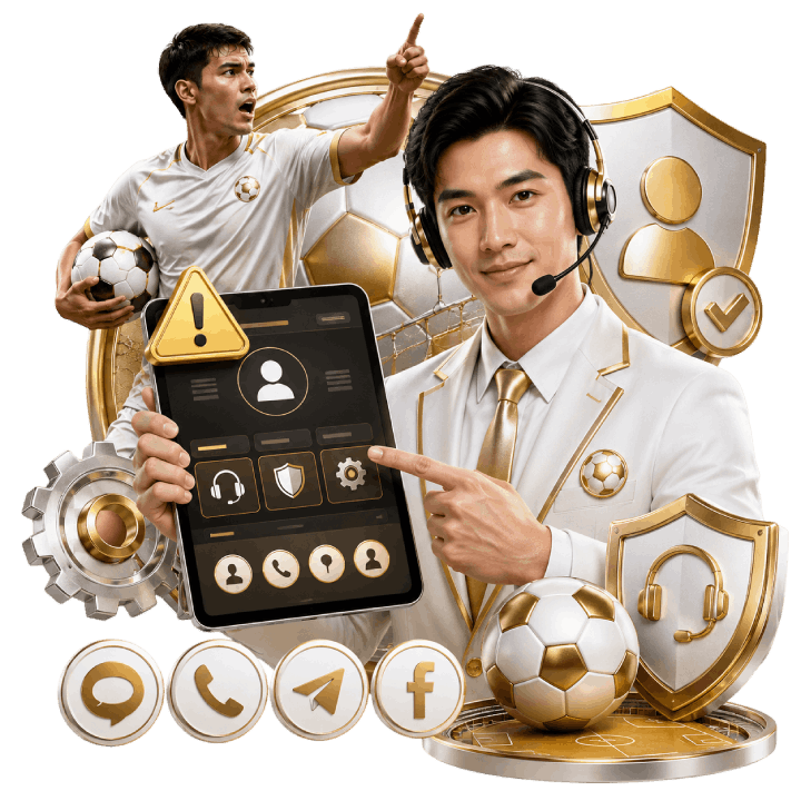 เจอปัญหาติดต่อ แอดมินเว็บบอล