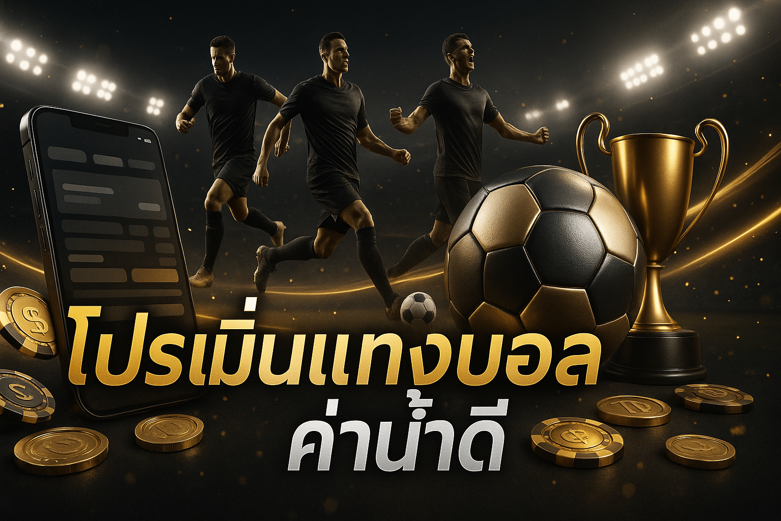 โปรโมชั่นแทงบอล ค่าน้ำดี