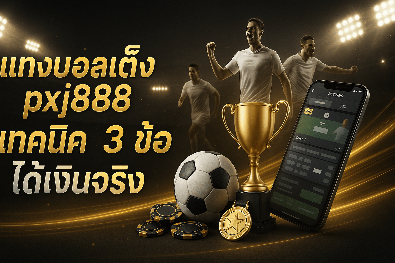 แทงบอลเต็ง pxj888 เทคนิค